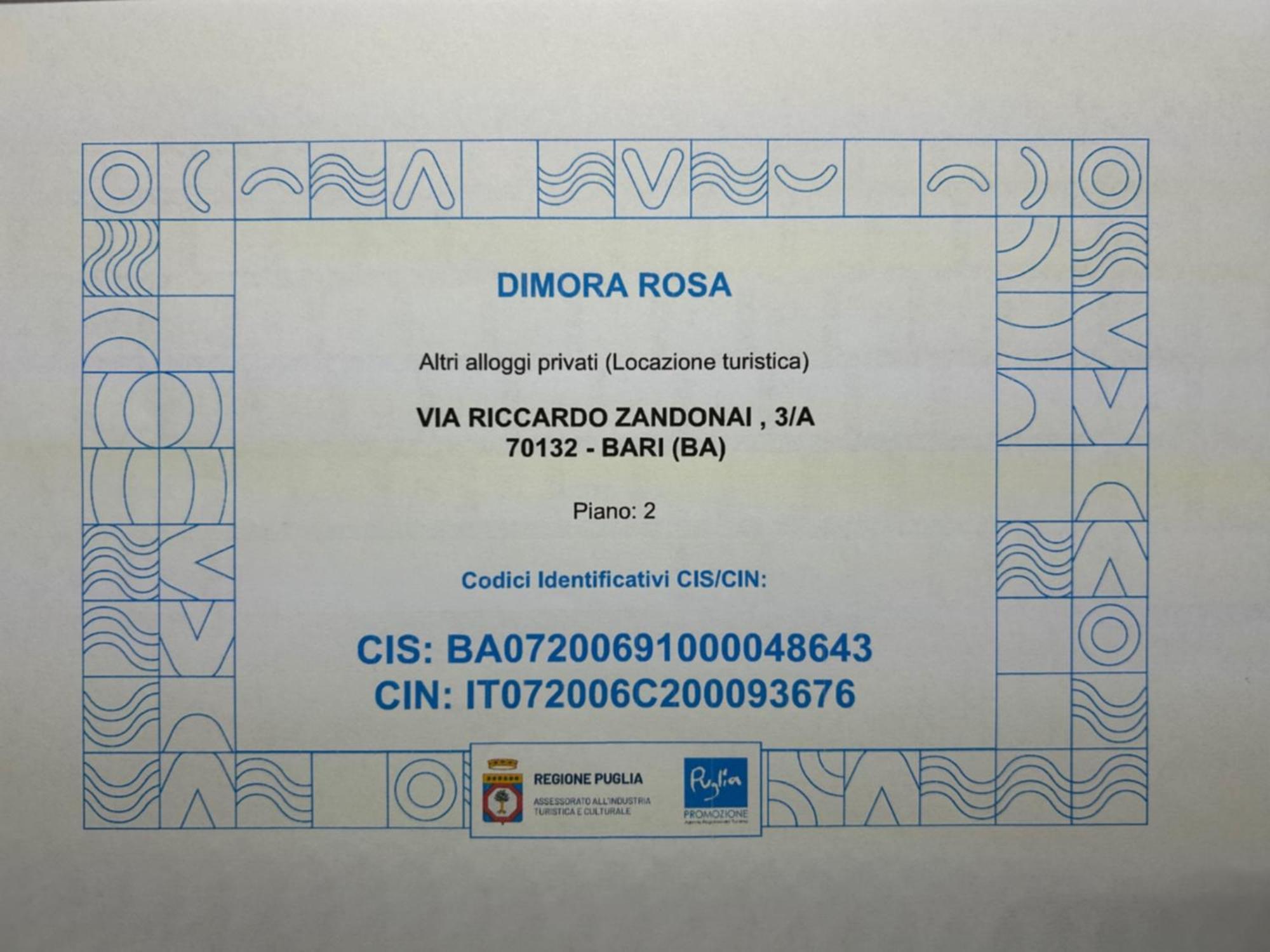 Apartmán Dimora Rosa Bari Exteriér fotografie